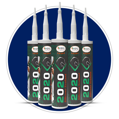 چسب آکواریوم سارال 2020 سفید